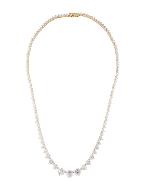 Talita London Crystal Round Collar Necklace