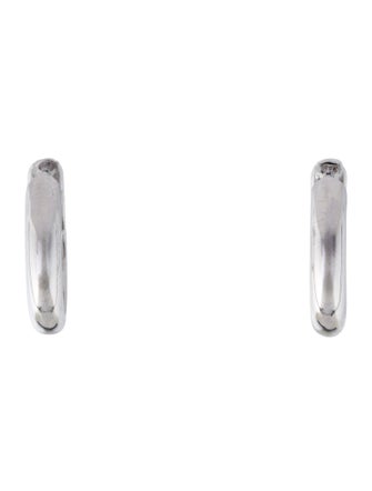 Talita London Crystal Hoop Earrings