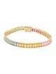 Talita London Multistone Rainbow Link Bracelet