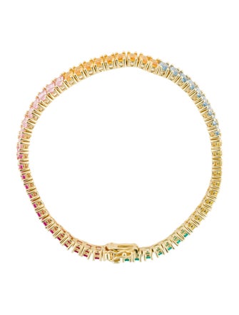 Talita London Multistone Rainbow Link Bracelet
