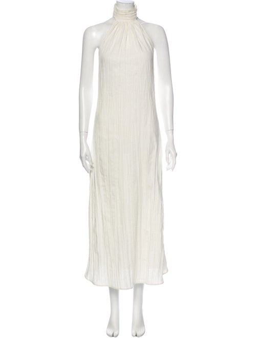 The Line by K Mock Neck Midi Length Dress