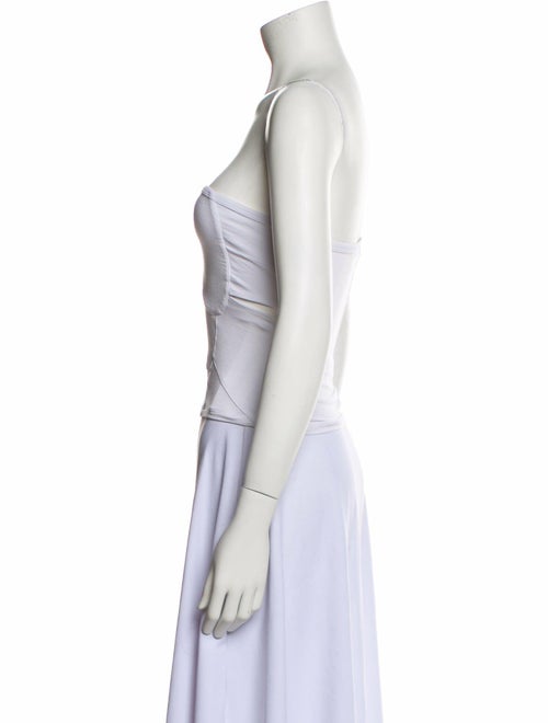 The Line by K One-Shoulder Sleeveless Crop Top