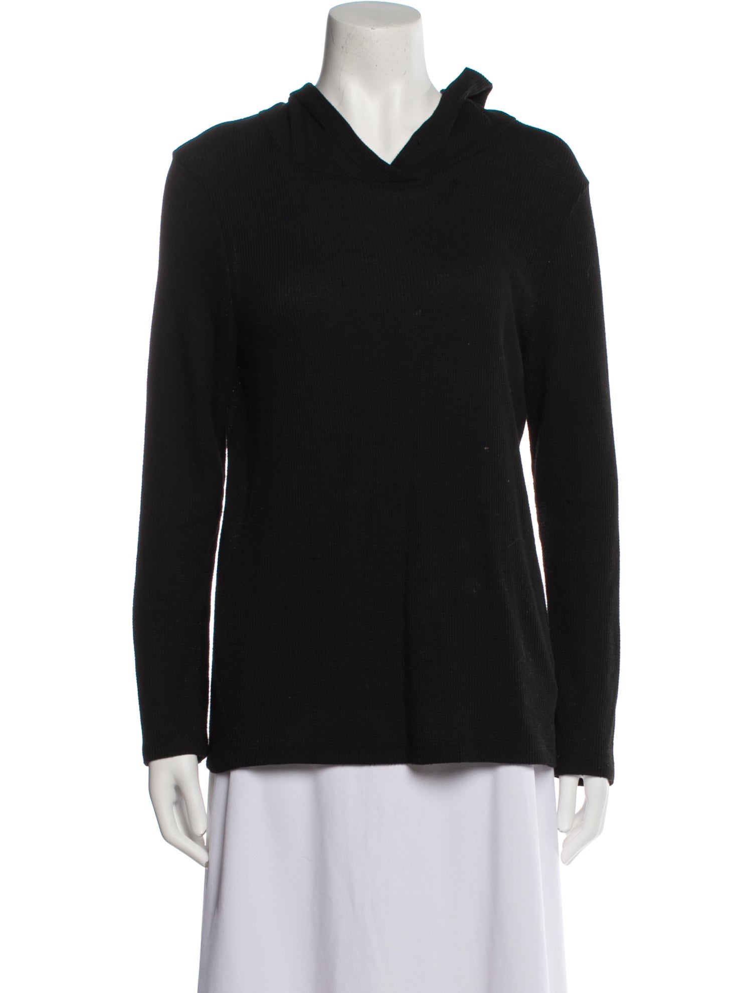 The Line by K V-Neck Long Sleeve Hoodie