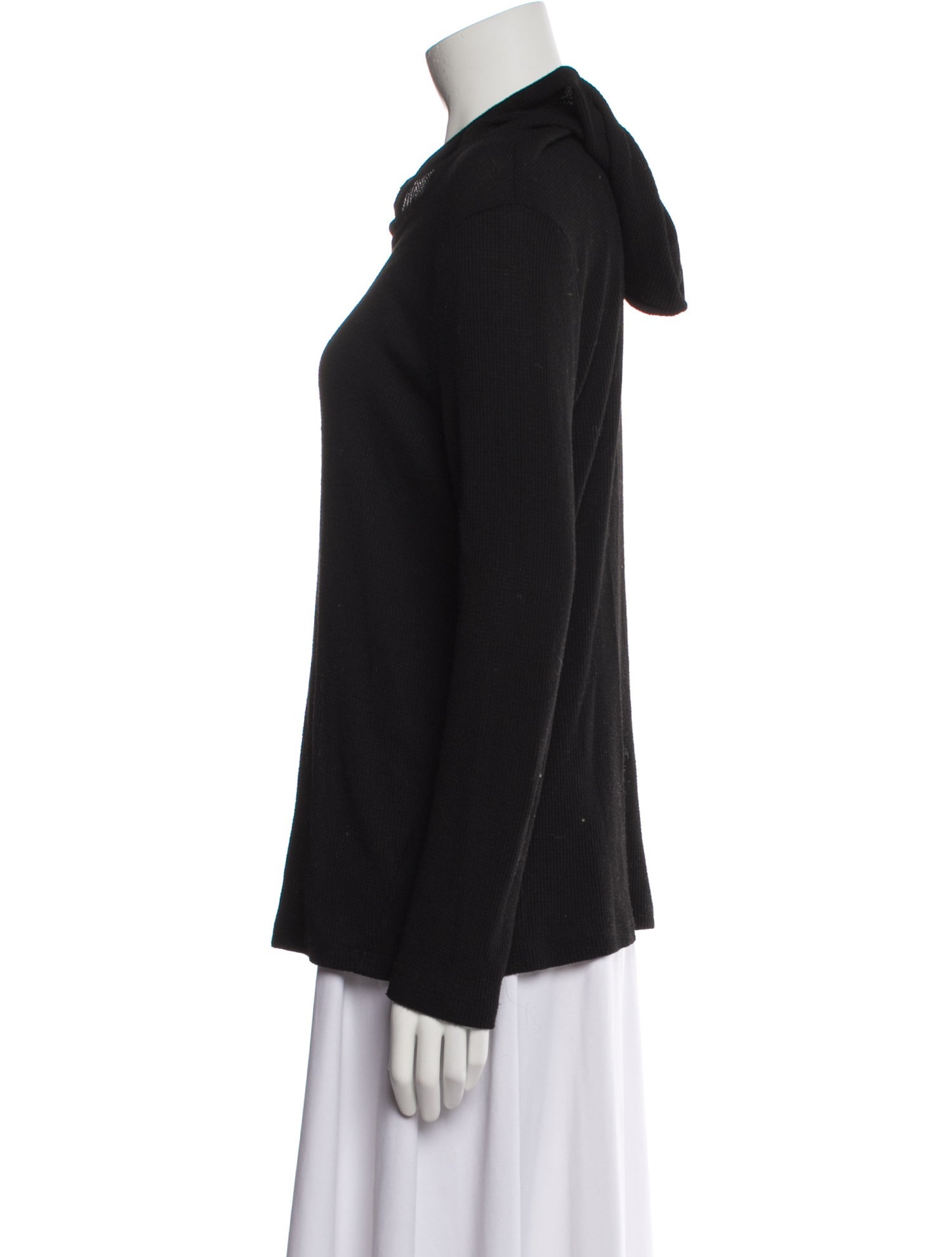 The Line by K V-Neck Long Sleeve Hoodie