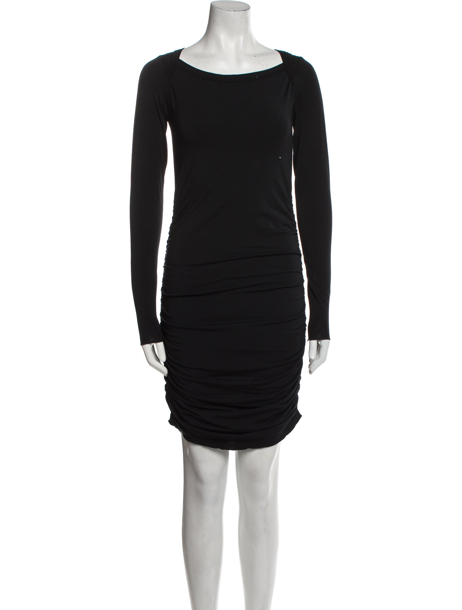 The Line by K Bateau Neckline Mini Dress