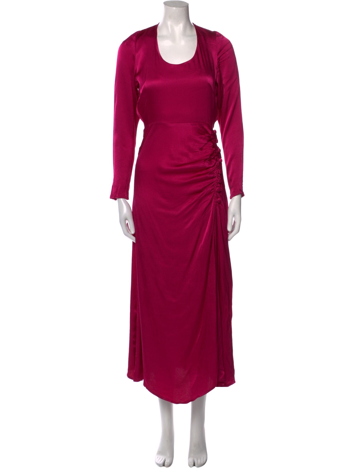 The Line by K Scoop Neck Long Dress