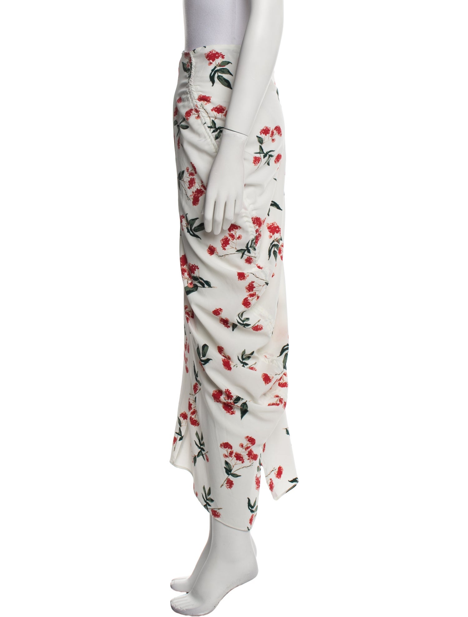 The Line by K Floral Print Midi Length Skirt