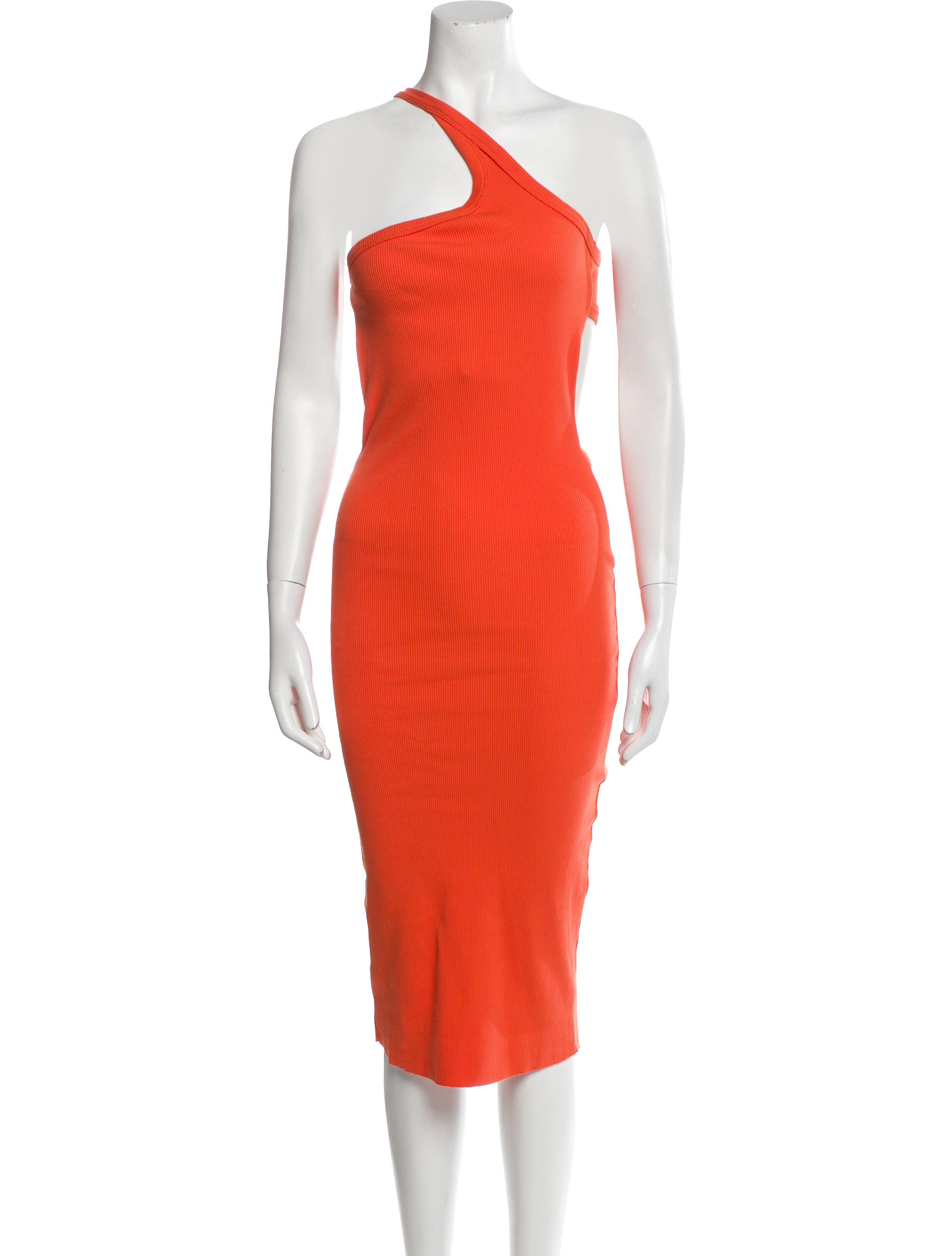 The Line by K One-Shoulder Midi Length Dress