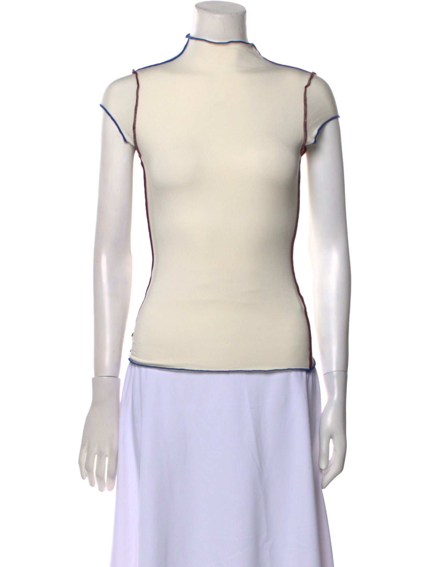 The Line by K Mock Neck Sleeveless Top