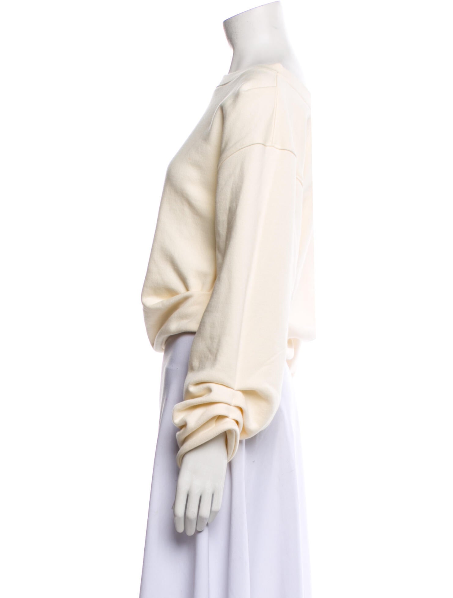 The Line by K Bateau Neckline Long Sleeve Sweatshirt