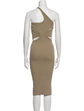 The Line by K One-Shoulder Midi Length Dress