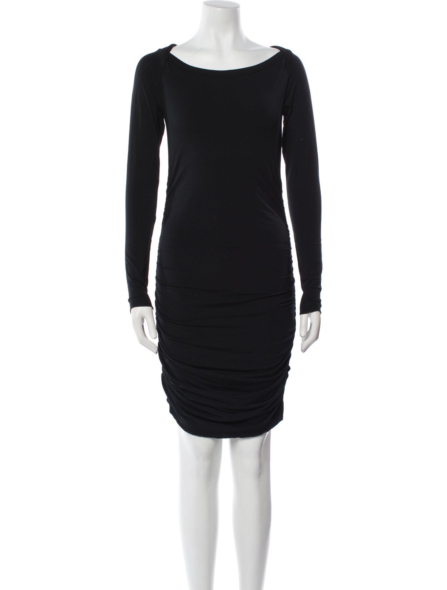 The Line by K Bateau Neckline Mini Dress