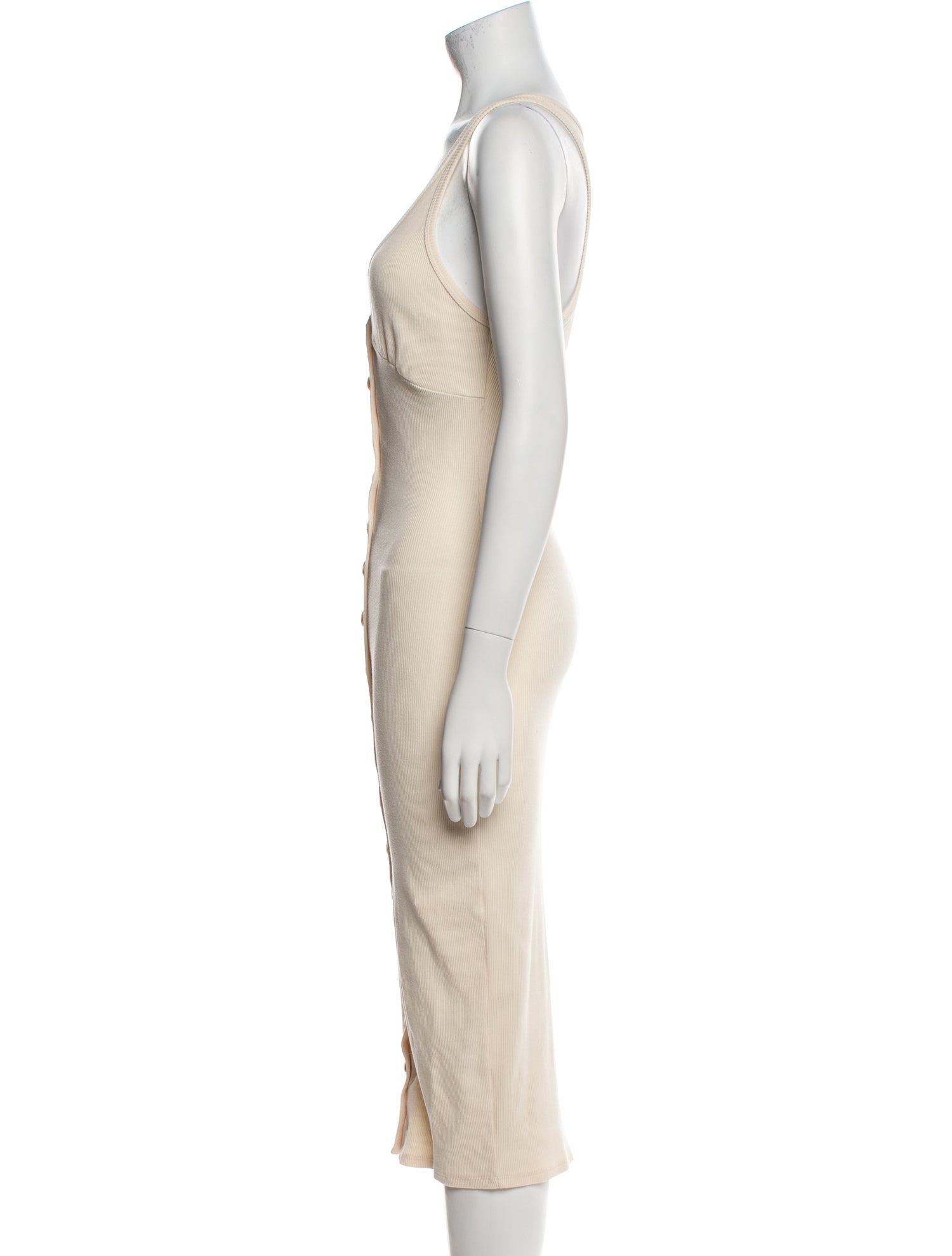 The Line by K V-Neck Midi Length Dress