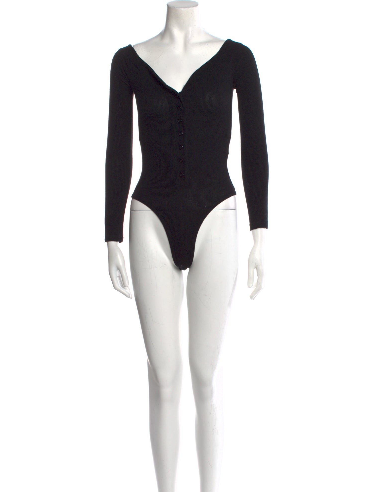 The Line by K V-Neck Long Sleeve Bodysuit
