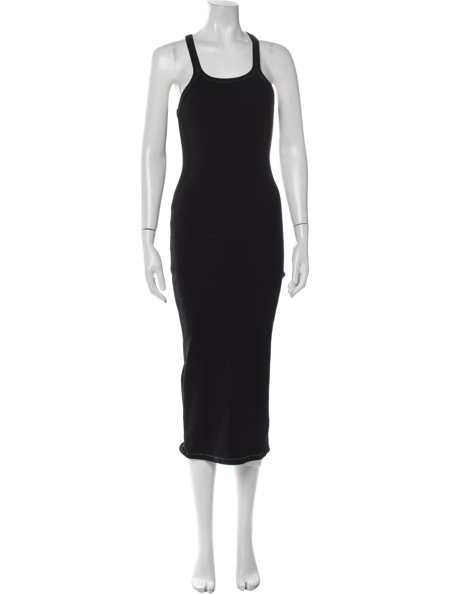The Line by K Scoop Neck Midi Length Dress
