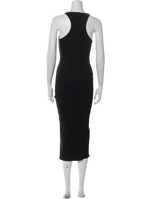 The Line by K Scoop Neck Midi Length Dress