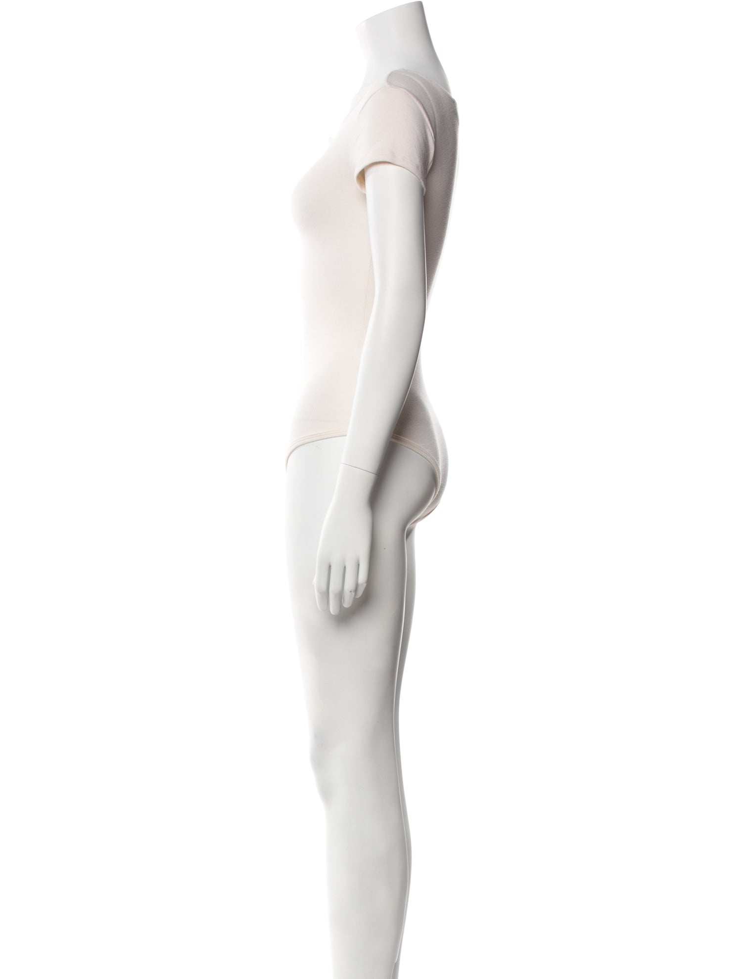 The Line by K Crew Neck Short Sleeve Bodysuit