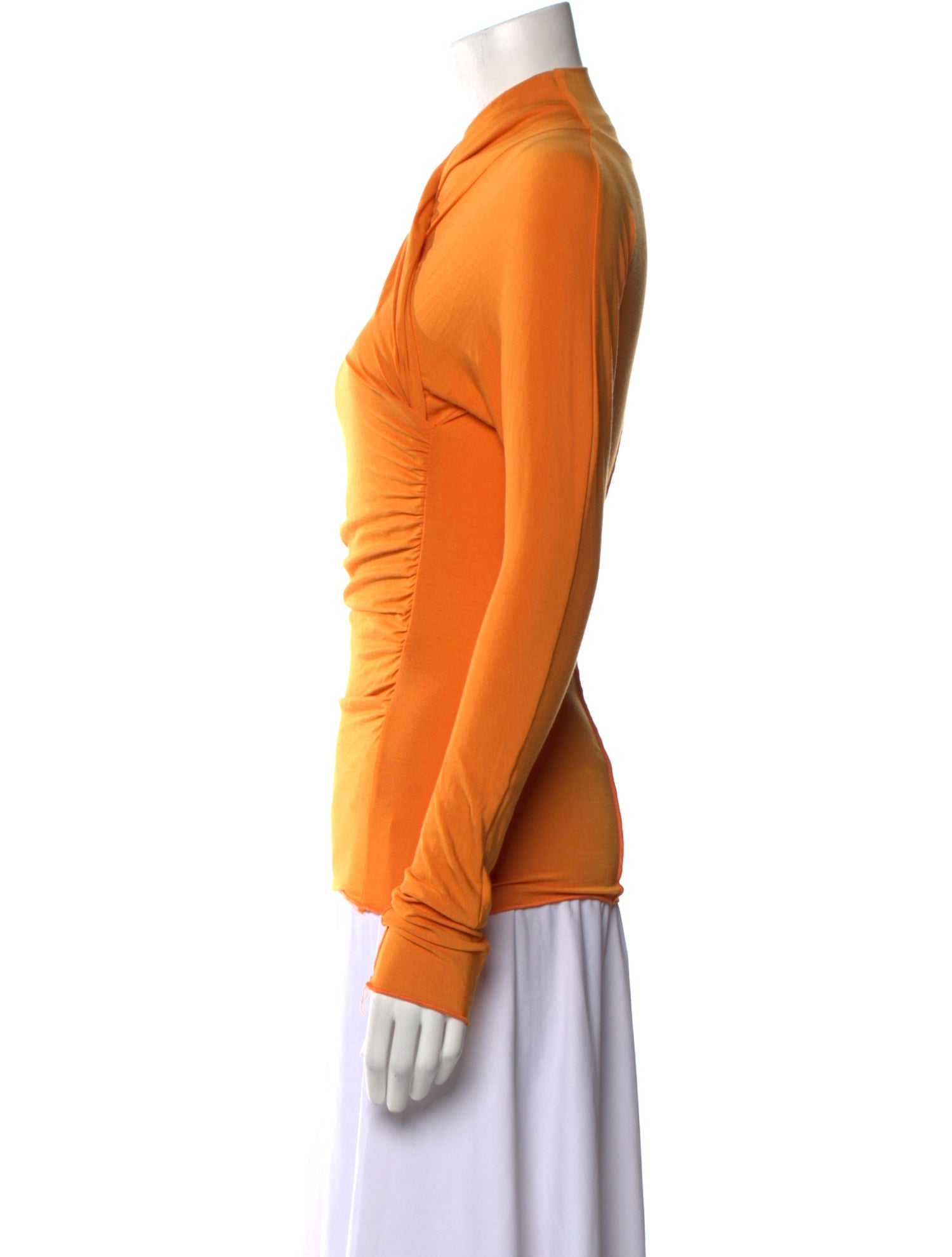 The Line by K Mock Neck Long Sleeve Top