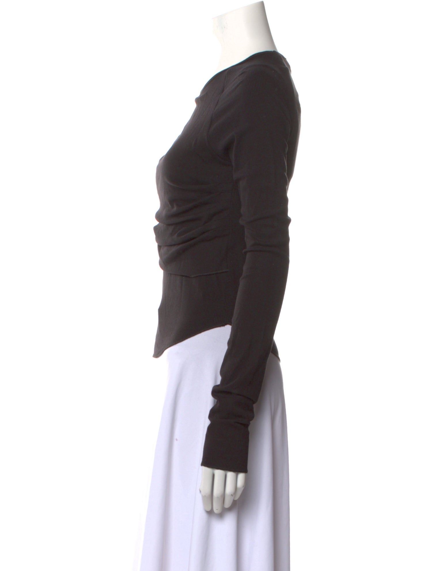 The Line by K Crew Neck Long Sleeve Top