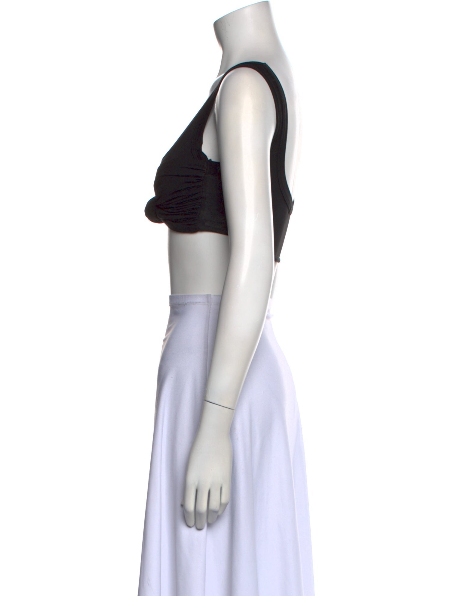 The Line by K Square Neckline Sleeveless Crop Top