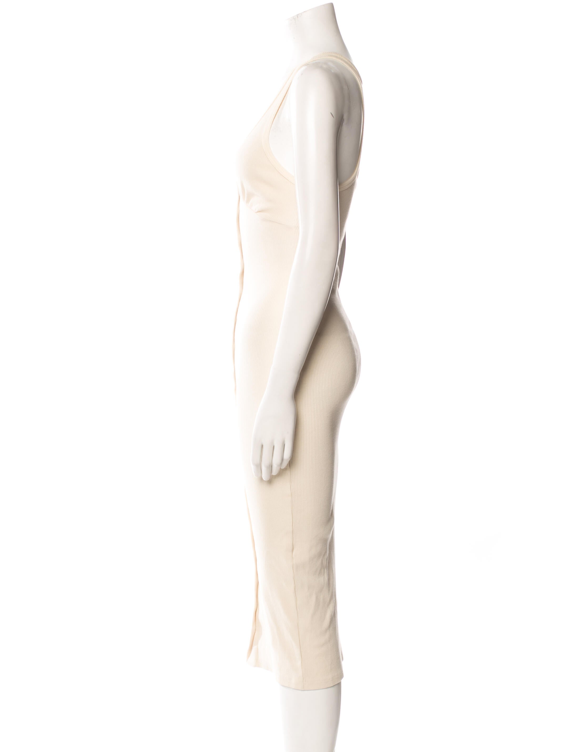 The Line by K V-Neck Midi Length Dress