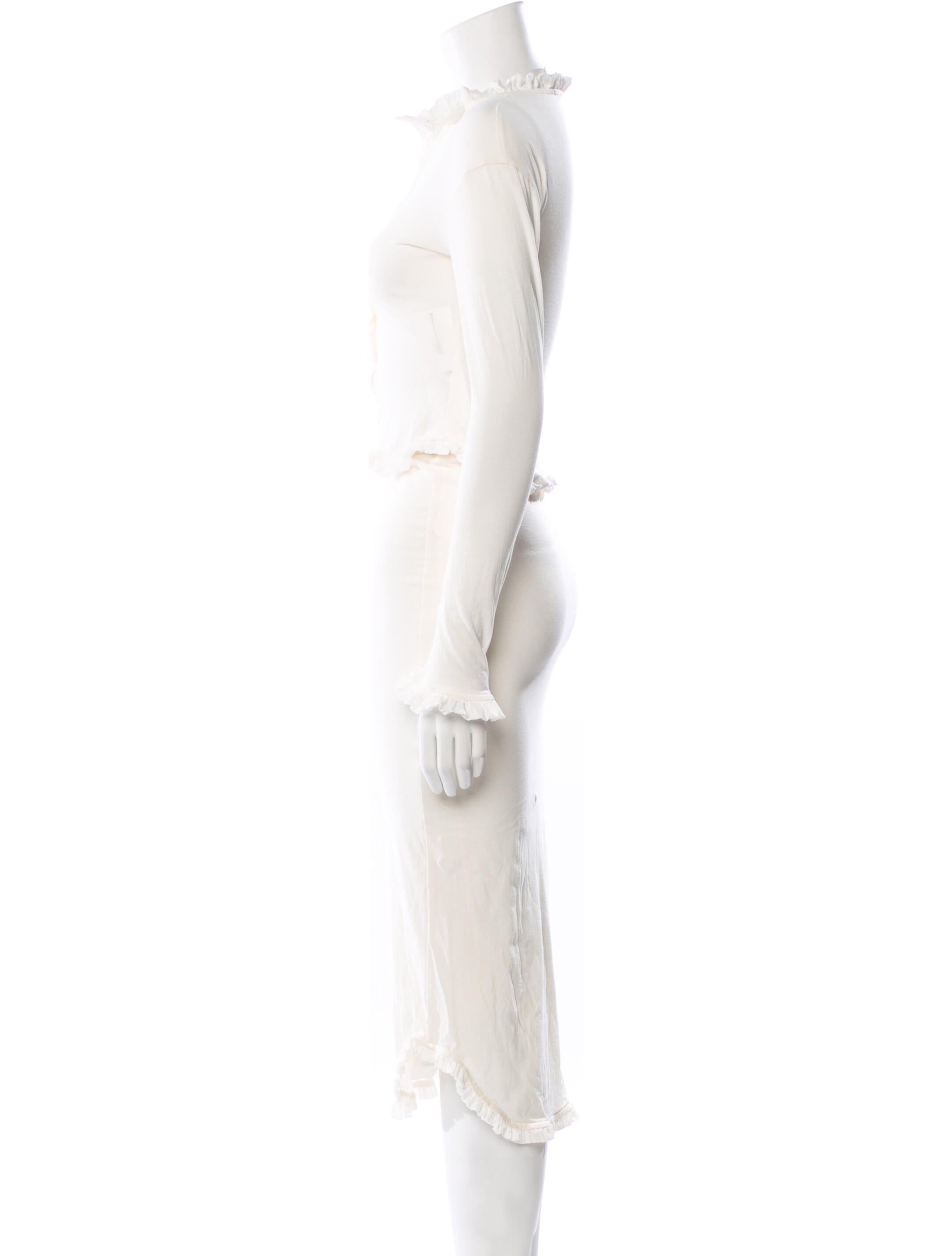 The Line by K Ruffle Embellishment Skirt Set