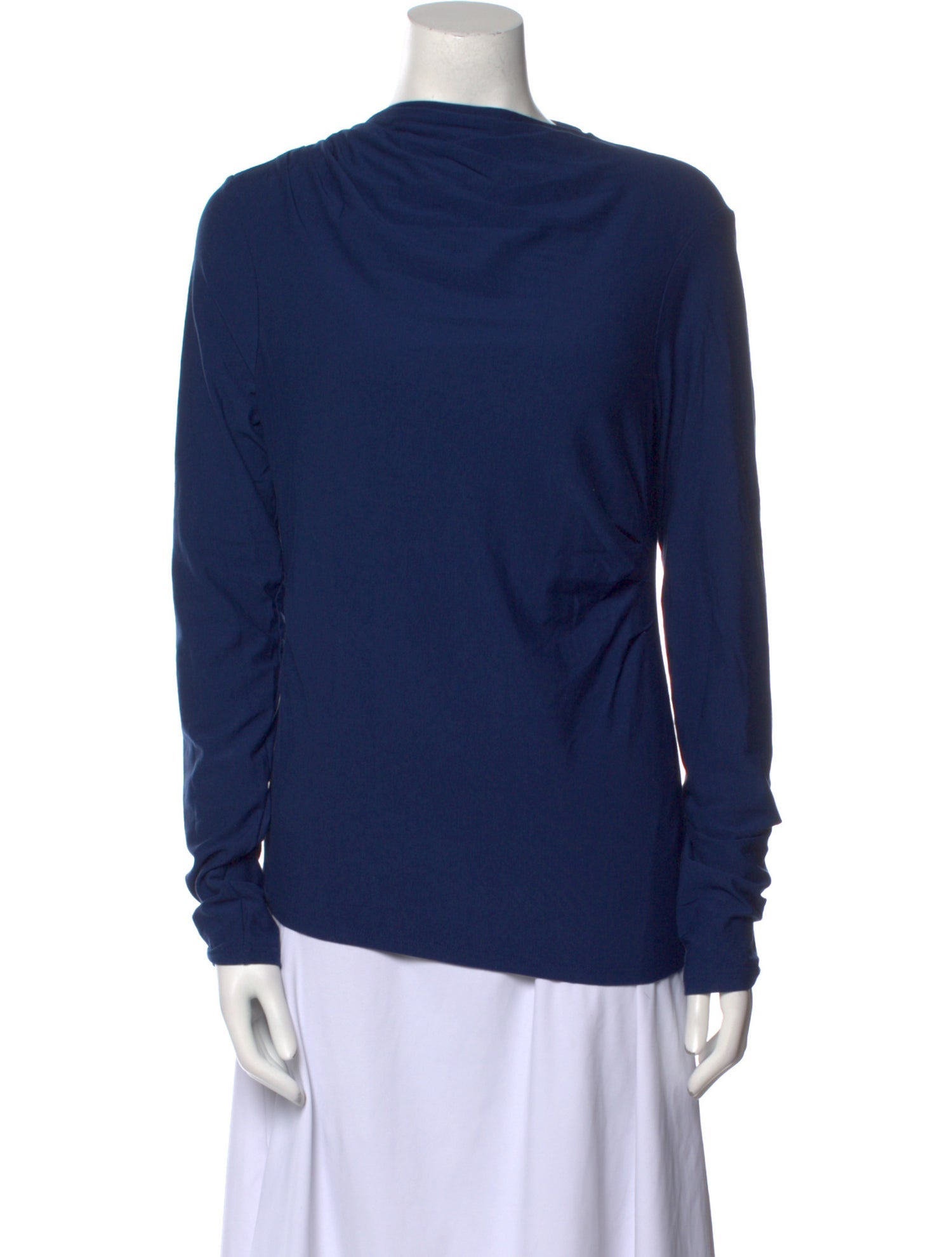 The Line by K Mock Neck Long Sleeve Top