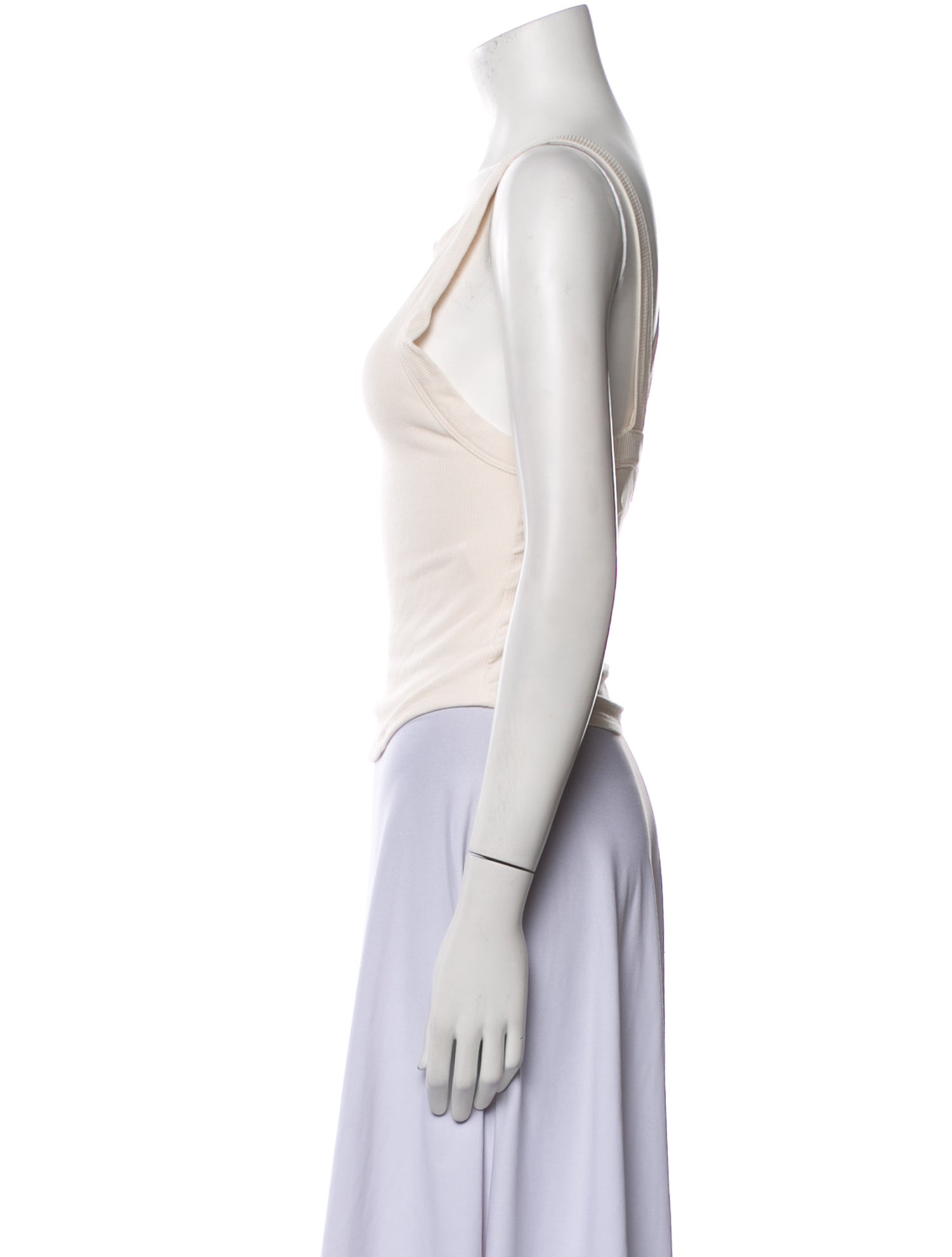 The Line by K Scoop Neck Sleeveless Crop Top