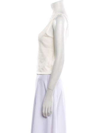 The Line by K Scoop Neck Sleeveless Crop Top