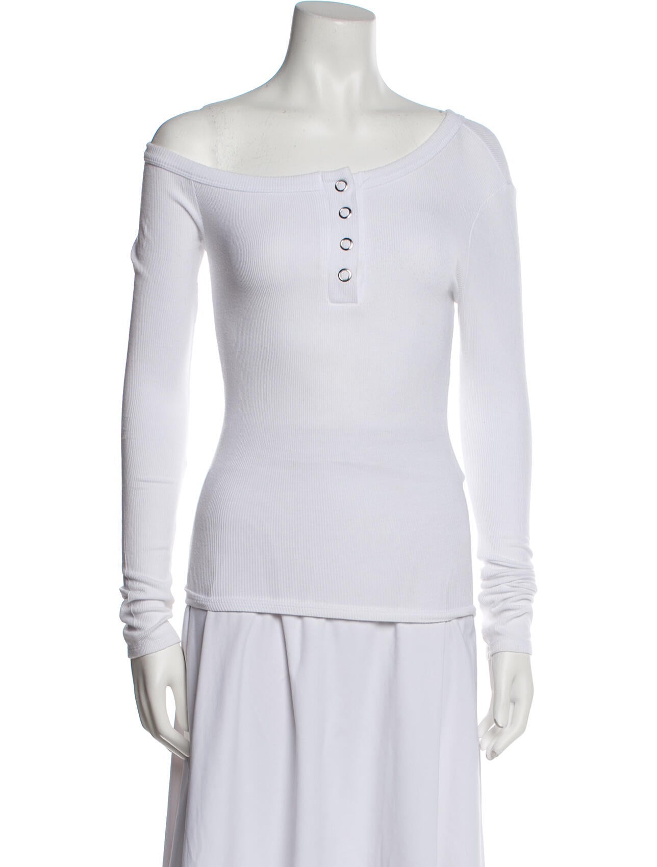 The Line by K Asymmetrical Long Sleeve Top