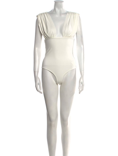 The Line by K V-Neck Short Sleeve Bodysuit