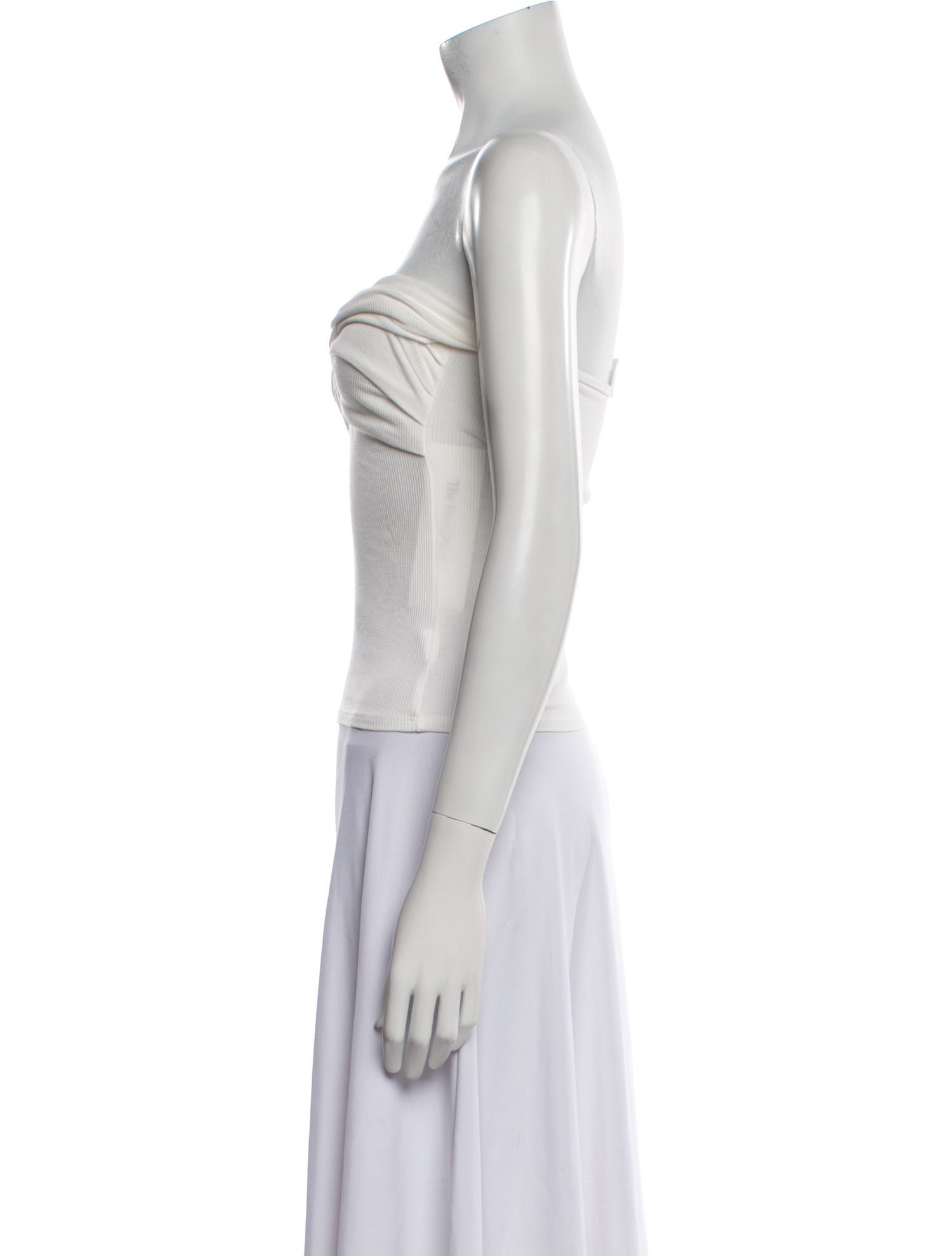 The Line by K Strapless Crop Top