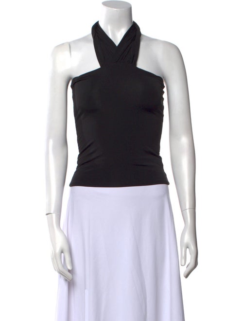 The Line by K Halterneck Sleeveless Crop Top