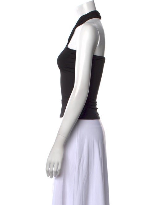 The Line by K Halterneck Sleeveless Crop Top