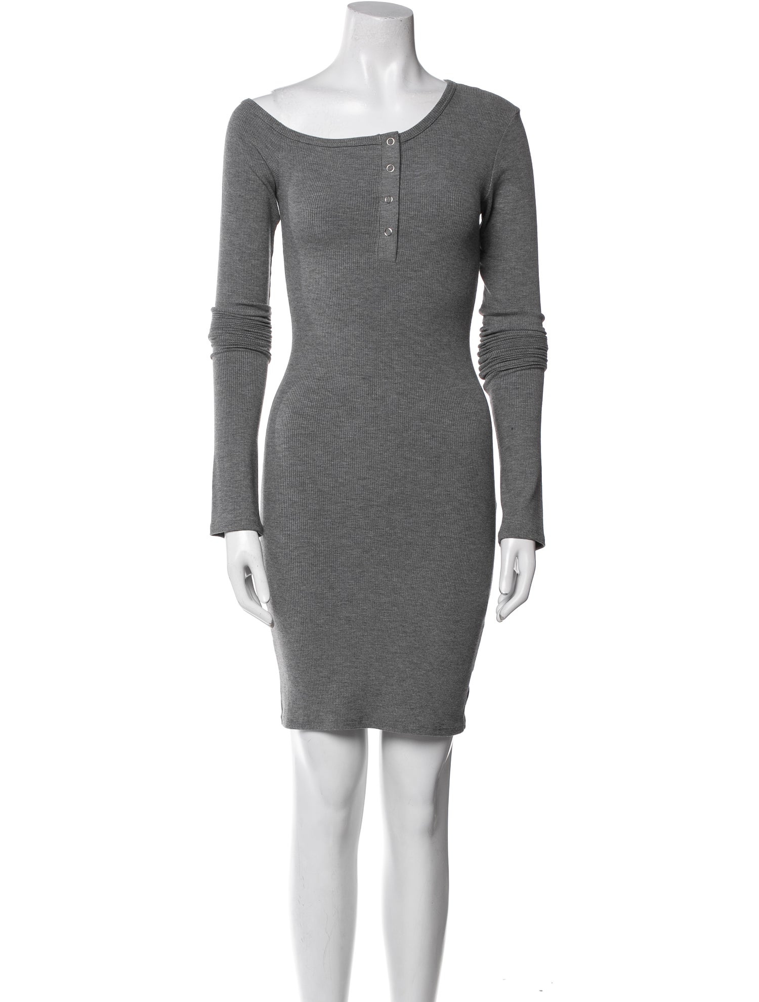 The Line by K Bateau Neckline Mini Dress