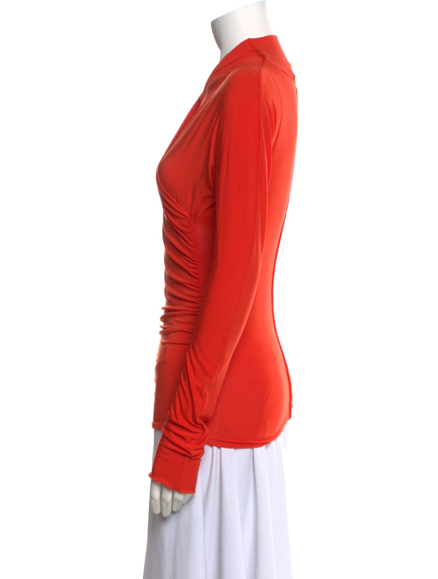 The Line by K Mock Neck Long Sleeve Sweatshirt