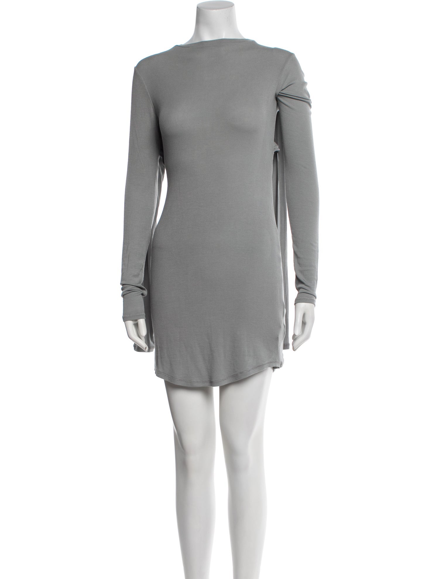 The Line by K Bateau Neckline Mini Dress