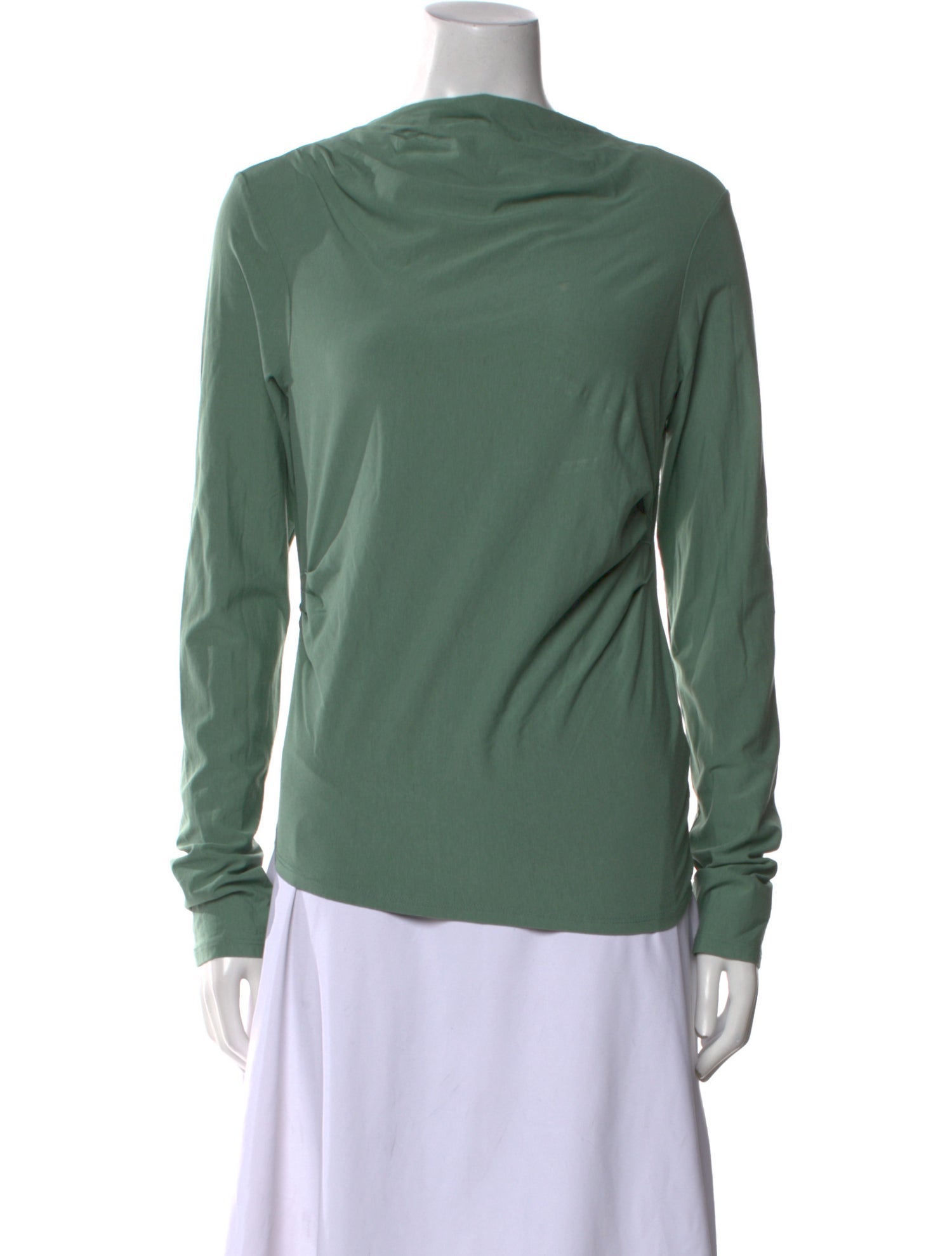 The Line by K Cowl Neck Long Sleeve Top