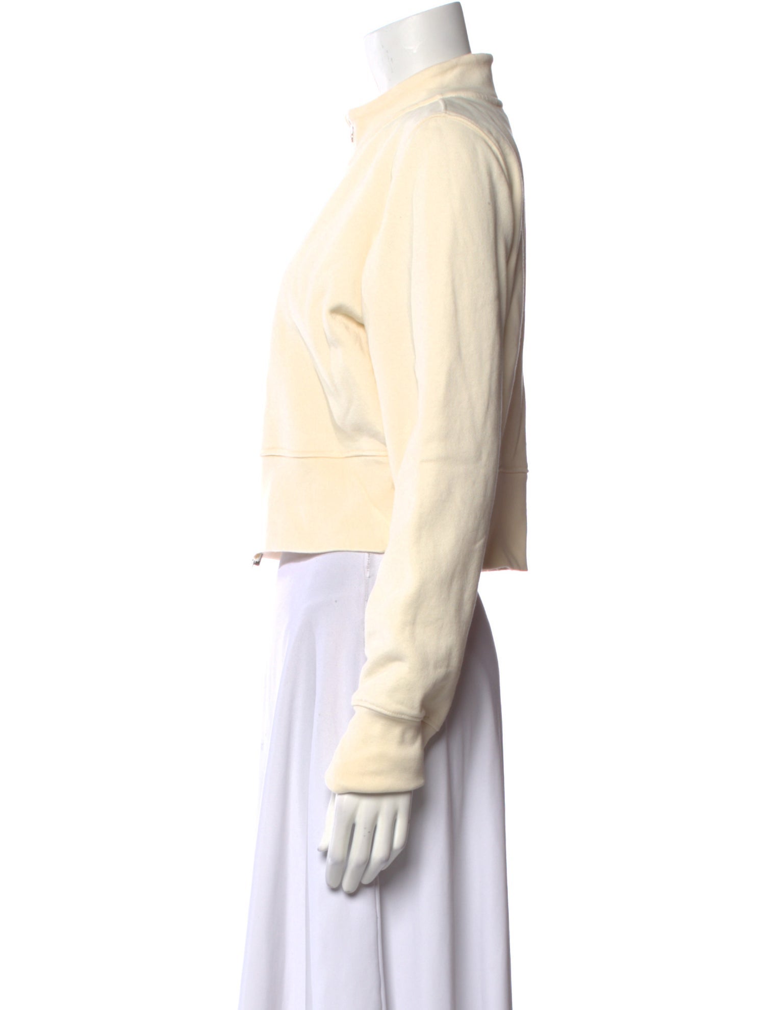 The Line by K Mock Neck Long Sleeve Sweatshirt