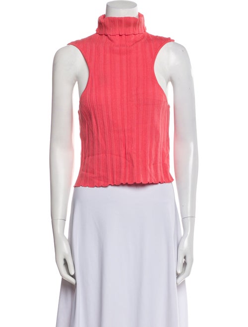 The Line by K Turtleneck Sleeveless Crop Top