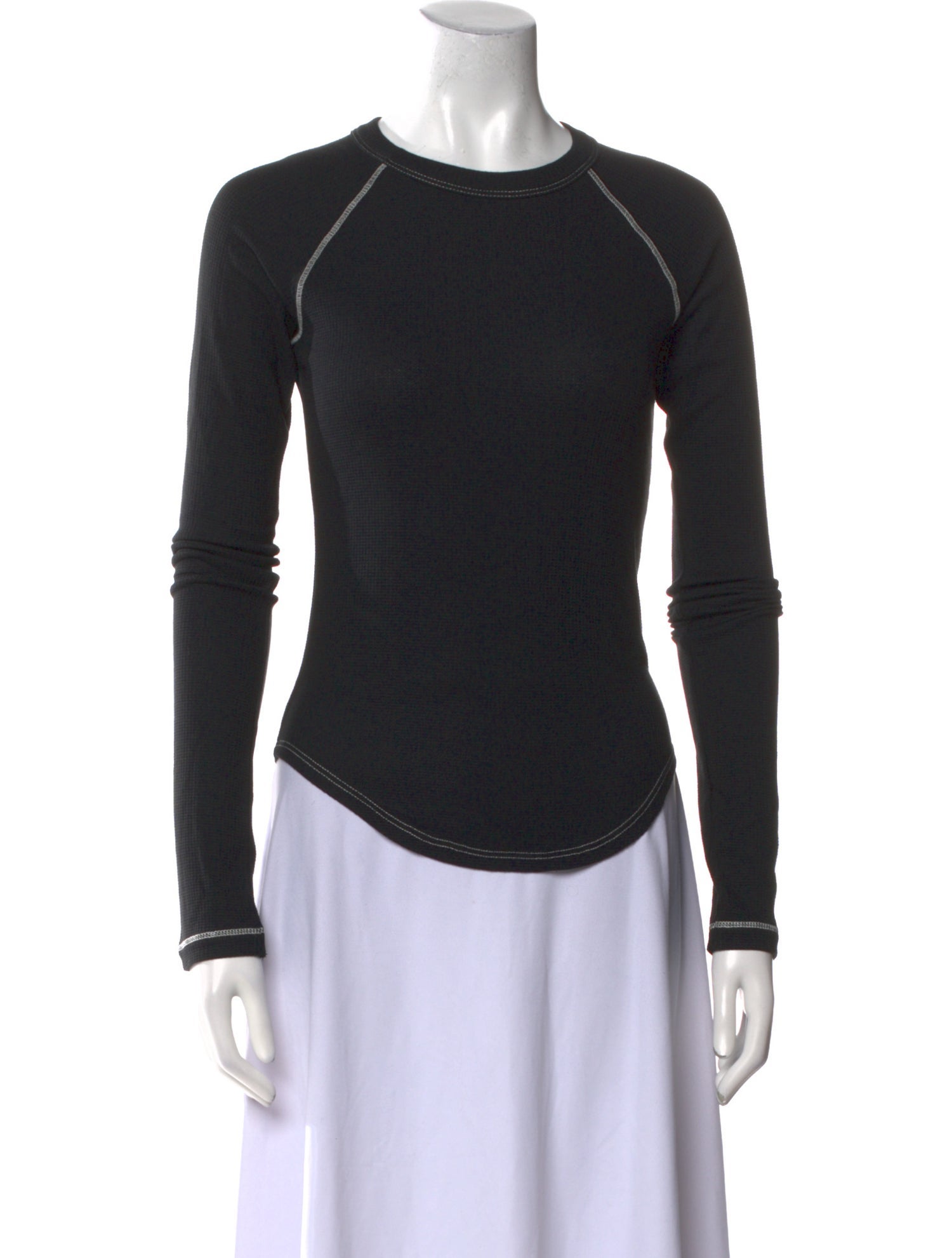 The Line by K Crew Neck Long Sleeve Top