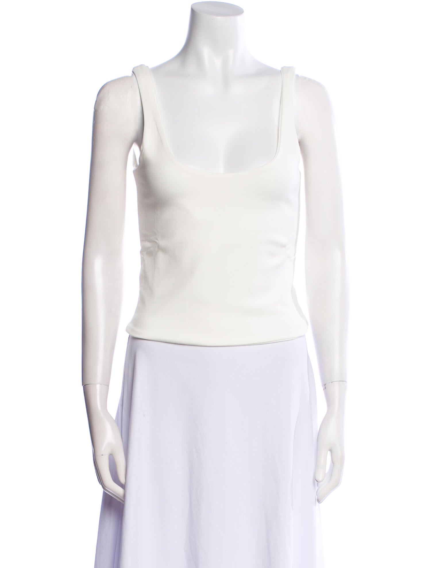 The Line by K Square Neckline Sleeveless Crop Top w/ Tags