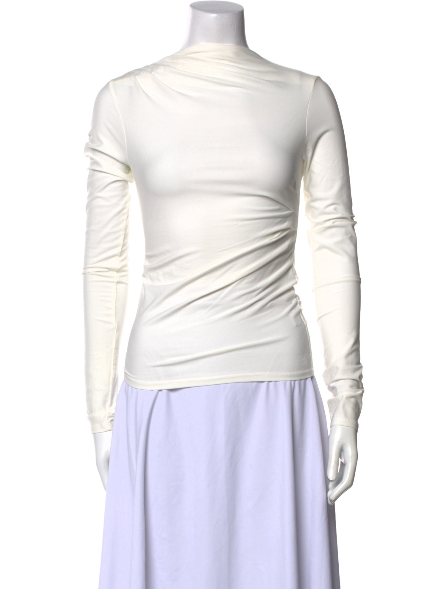 The Line by K Cowl Neck Long Sleeve Top