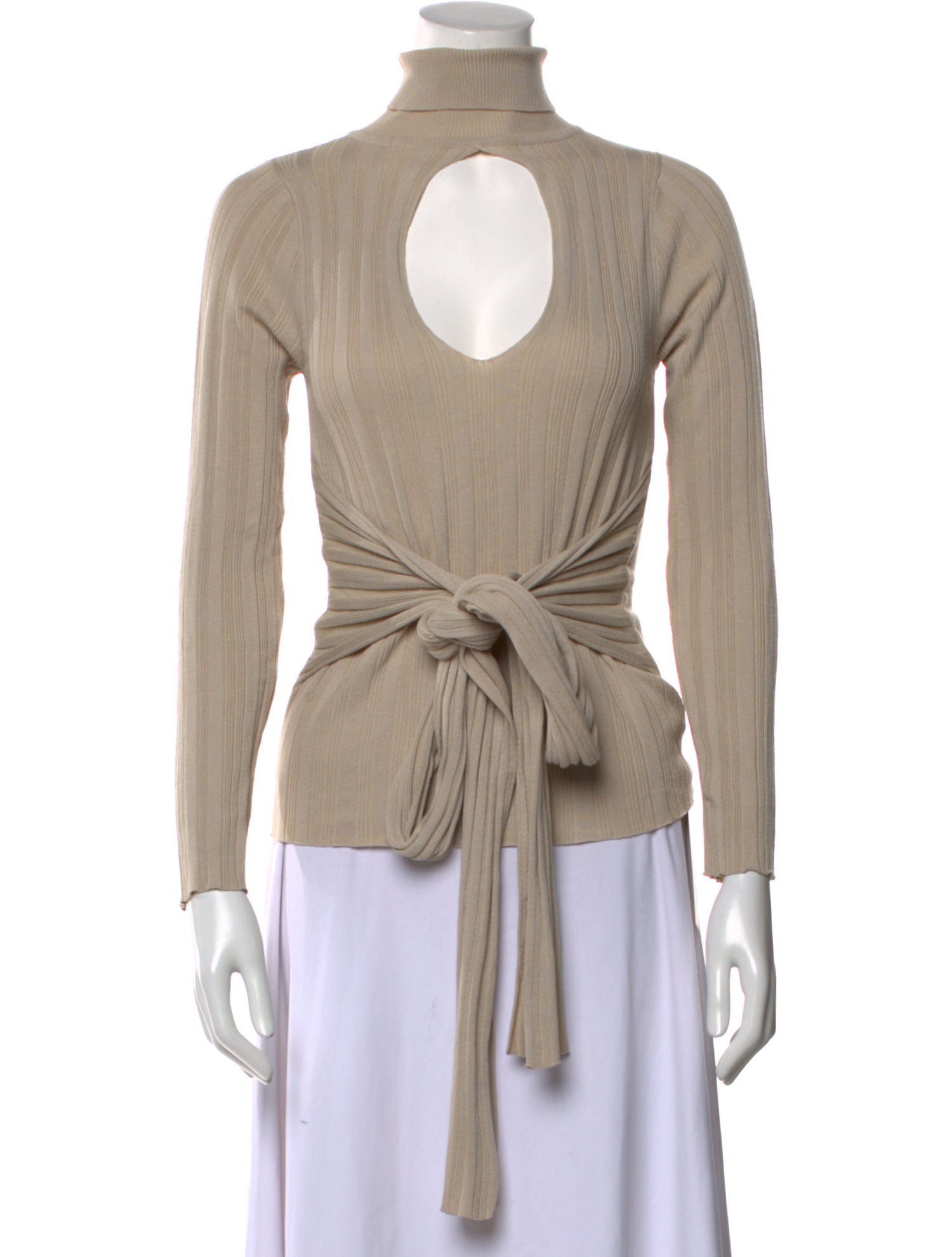 The Line by K Mock Neck Three-Quarter Sleeve Top