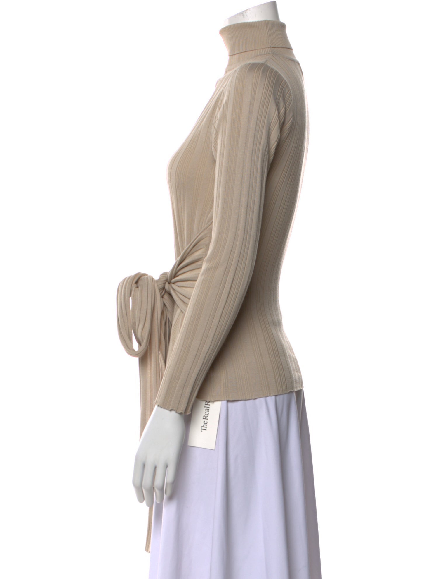 The Line by K Mock Neck Three-Quarter Sleeve Top