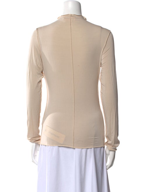 The Line by K Mock Neck Long Sleeve Sweatshirt