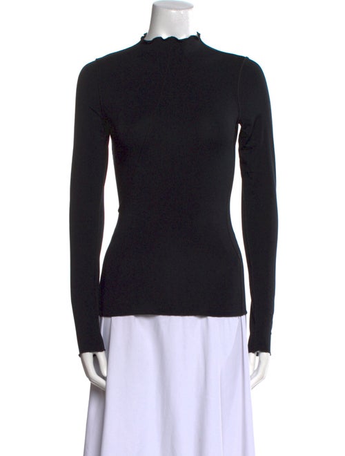 The Line by K Mock Neck Long Sleeve Top
