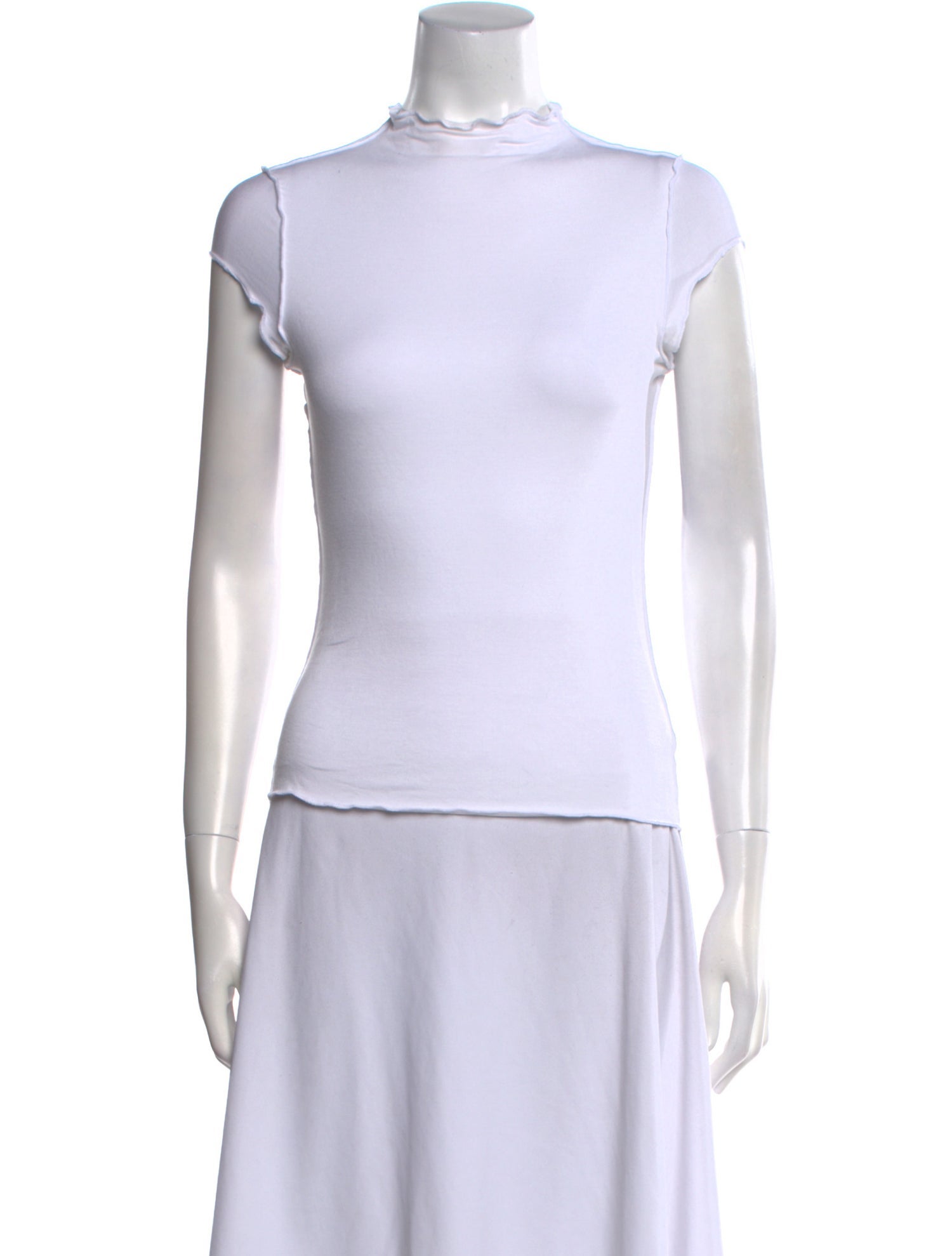 The Line by K Mock Neck Sleeveless Top