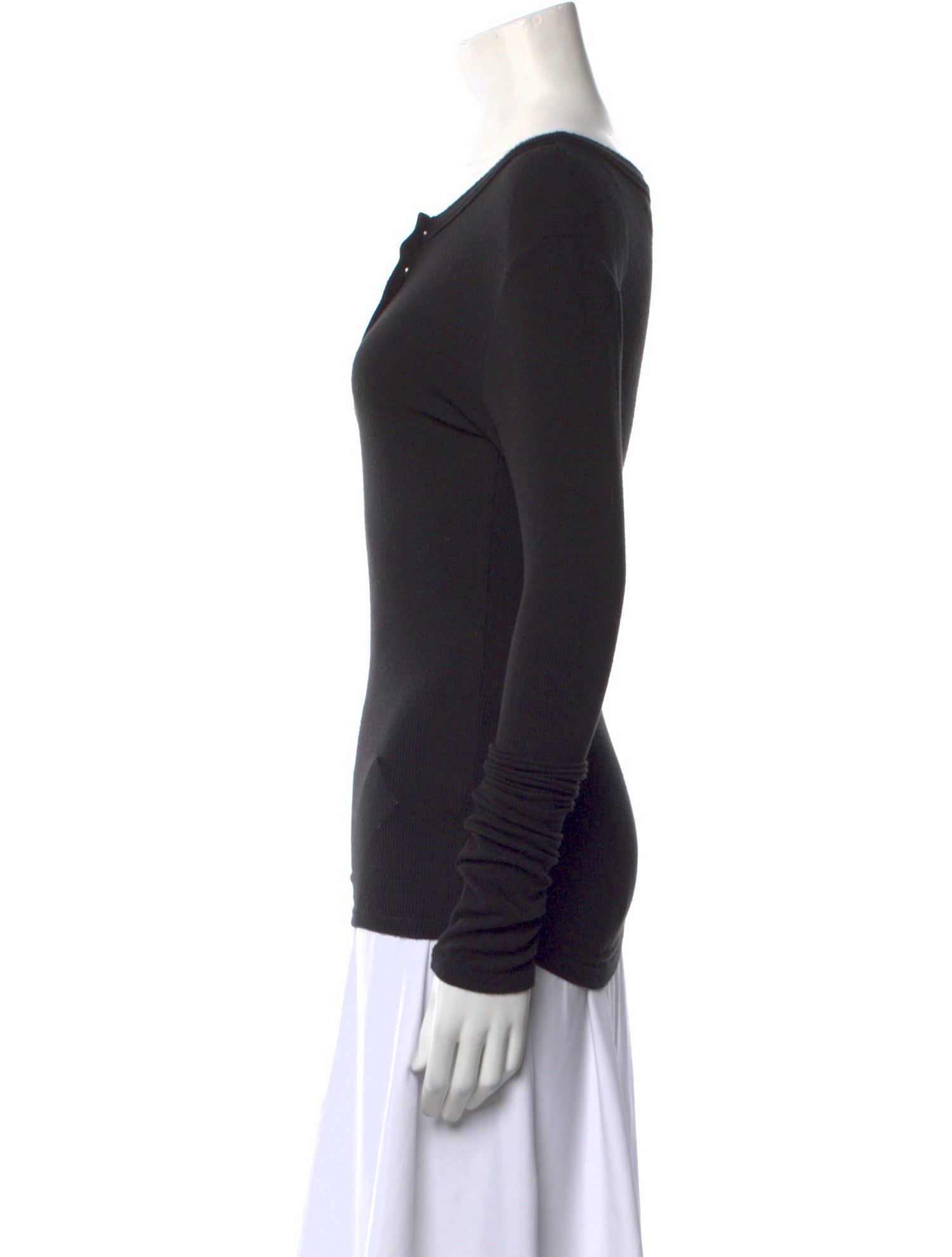 The Line by K Scoop Neck Long Sleeve Top