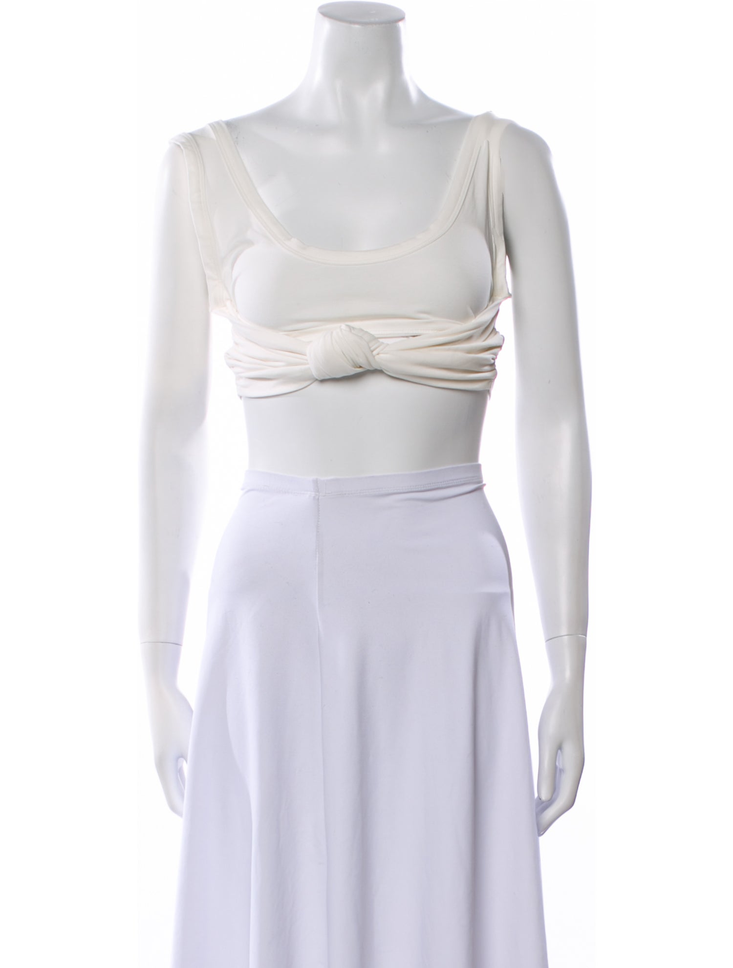 The Line by K Scoop Neck Sleeveless Crop Top w/ Tags